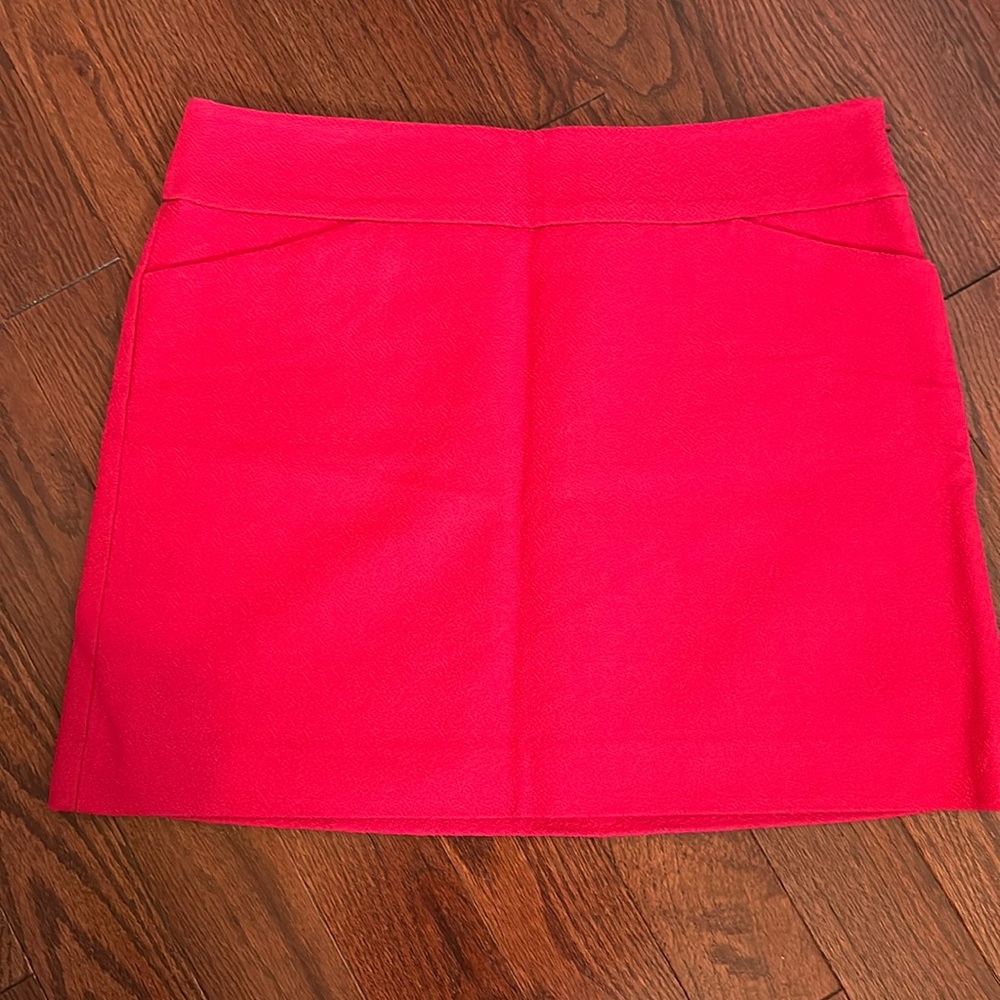 LOFT size 12 pink mini skirt